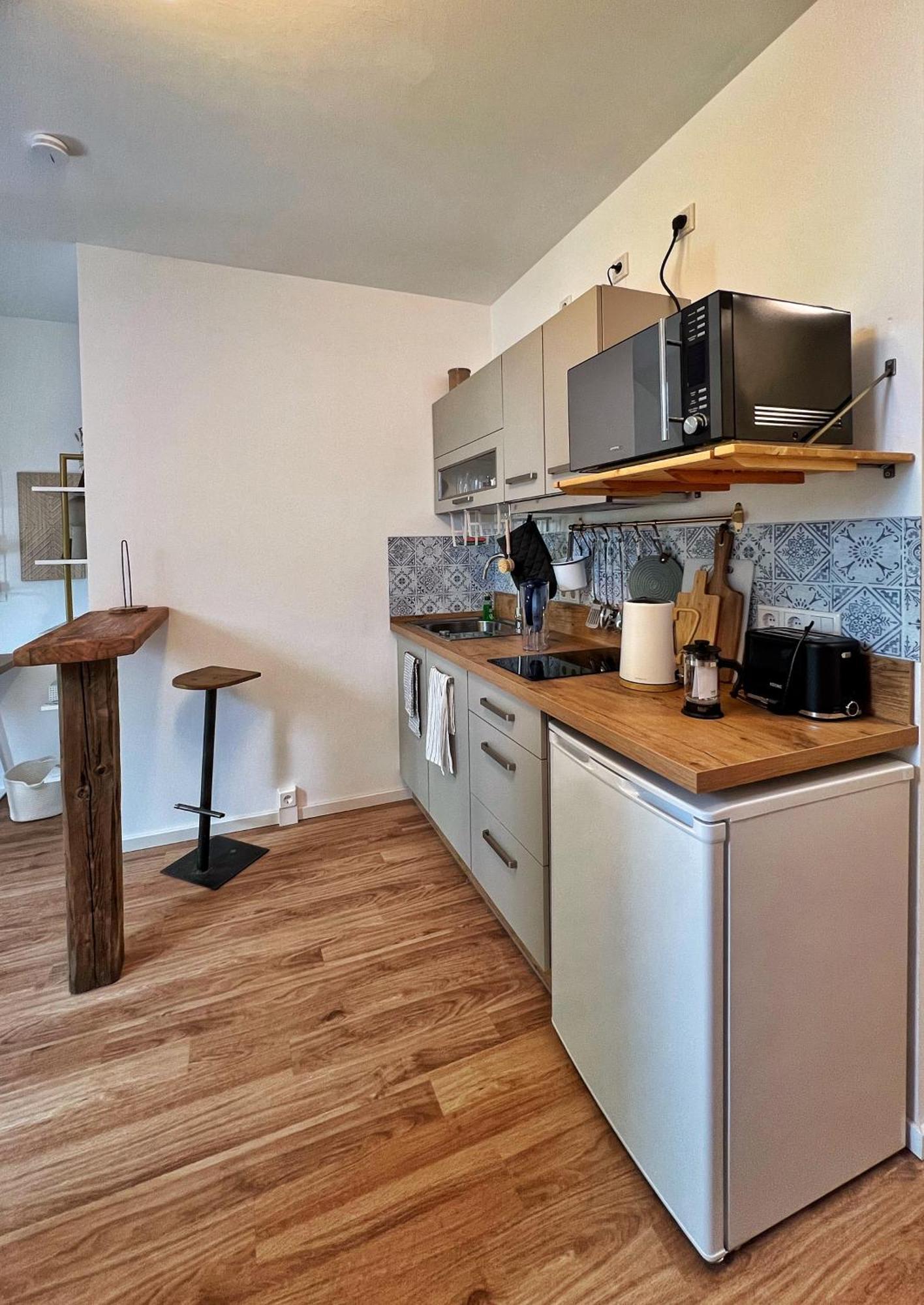 Das Jaartn - Boardinghouse Appartements & Ferienwohnung Schönefeld Exteriör bild